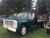 1973 FORD F600 W/ DUMP BED
