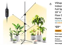 VShape Grow Light with Stand for Indoor Plants