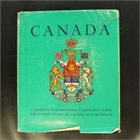 Canada Stamps in Minkus album, through 1986 with m