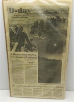Vintage D-Day Newspapers