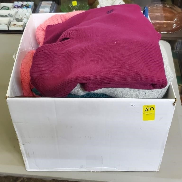 Box of Sweaters