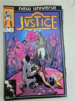 G) Marvel Comics, Justice #1