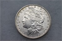 1904 O - Morgan Silver Dollar