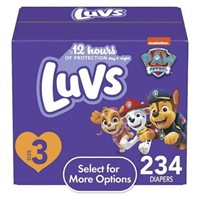 Luvs Diapers Size 3  234 Count