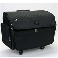Everything Mary 4 Wheels Sewing Case  Black
