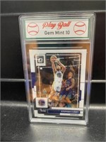 Stephen Curry Optic Refractor Card Graded 10