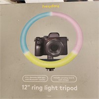 12" RGB Ring Light with Tripod