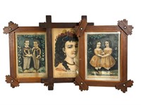 3 Antique Currier & Ives Lithographs