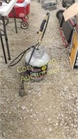 Propane cylinder tank with hose