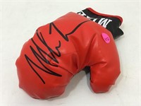 Mike tyson autographed boxing glove