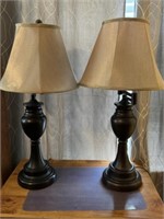 2 Lamps 26" Tall
