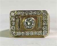 2 Ct. Diamond And 14k Gold Ring