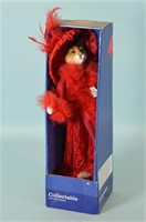 Collectable Cat Lady Figurine  Red,  NIP