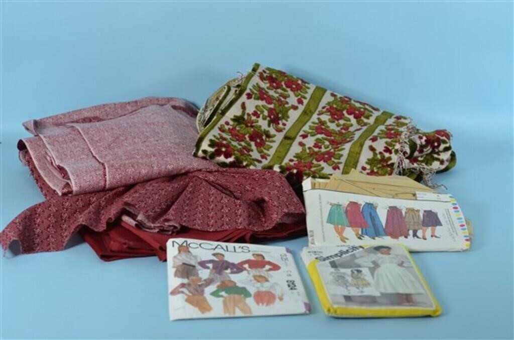 Assorted Fabrics and Patterns