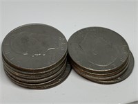 LOT OF MIXED DATE IKE DOLLARS