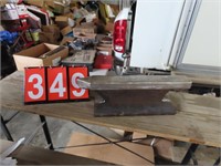RAILROAD TIE ANVIL WITH YEAR 18"