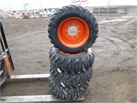 Unused 10-16.5 Skid Steer Tires/Wheels