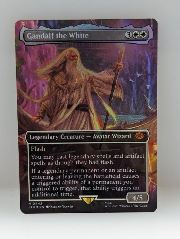 2023 MTG Lord of the Rings Gandalf the White M0442