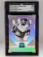 36/75 2015 Cooperstown HOF Babe Ruth Silver SGC 9