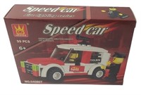 NEW - 99 Pcs Speed Car firefighting Series