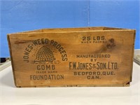Wood Crate F.W. Jones & Son Ltd.