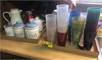 Box of kitchen items
