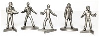 Rawcliffe Pewter Star Trek Figurines