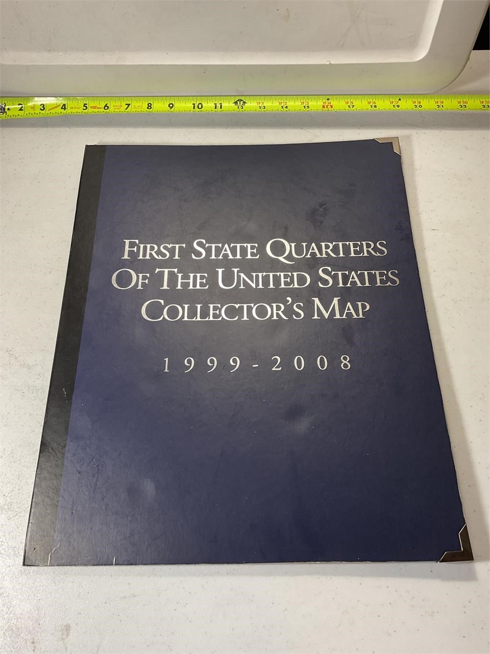 First State Quarters US Collectors Map