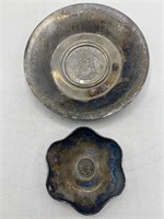 Camusso & Nelson 925 silver Peruvian bowls