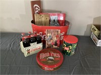 Assorted Coca-Cola memorabilia