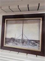 Framed Lineman Photo