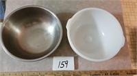 Two Heavy Mixing Bowls