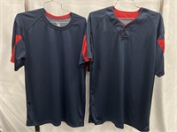 Set of Men’s Athletic Sportswear Shirts Size M
