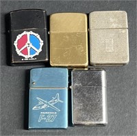 (E) Refillable Lighters Of Various Brands