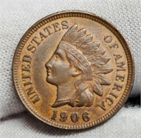 1906 Indian Head Cent MS65