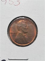 AU 1953 Wheat Penny