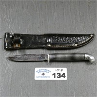 Western F48B Fixed Blade Knife & Sheath