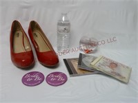 Wedding Music CD's, Photo Globe, Pins & Shoes