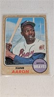 1968 Topps Baseball #110 Hank Aaron