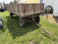 1950 Steel Flat Bed Wagon