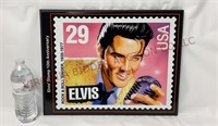 USPS Elvis Stamp 10th Anniversary Wall Plaque
