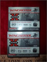 Winchester 20ga Rifled Slugs - 10 Rounds