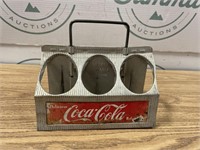 Coca Cola Aluminum 6 pack bottle holder