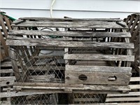 Vintage Wood Lobster Trap