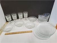Crystal & Glass Goblets, Bowls, & Plates