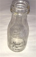 Modern Dairy Vintage Glass Milk Bottle Lacrosse