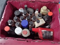 Assortment of Partially Used Automotive Chemicals