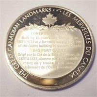 Silver 40g The Great Canadian Landmarks
