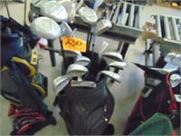 Mens  Cleveland and Taylormade Golf Clubs