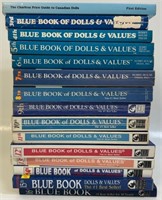 BLUE BOOK OF DOLLS & VALUES - 15 EDITIONS